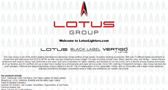 Desktop Screenshot of lotuslighters.com